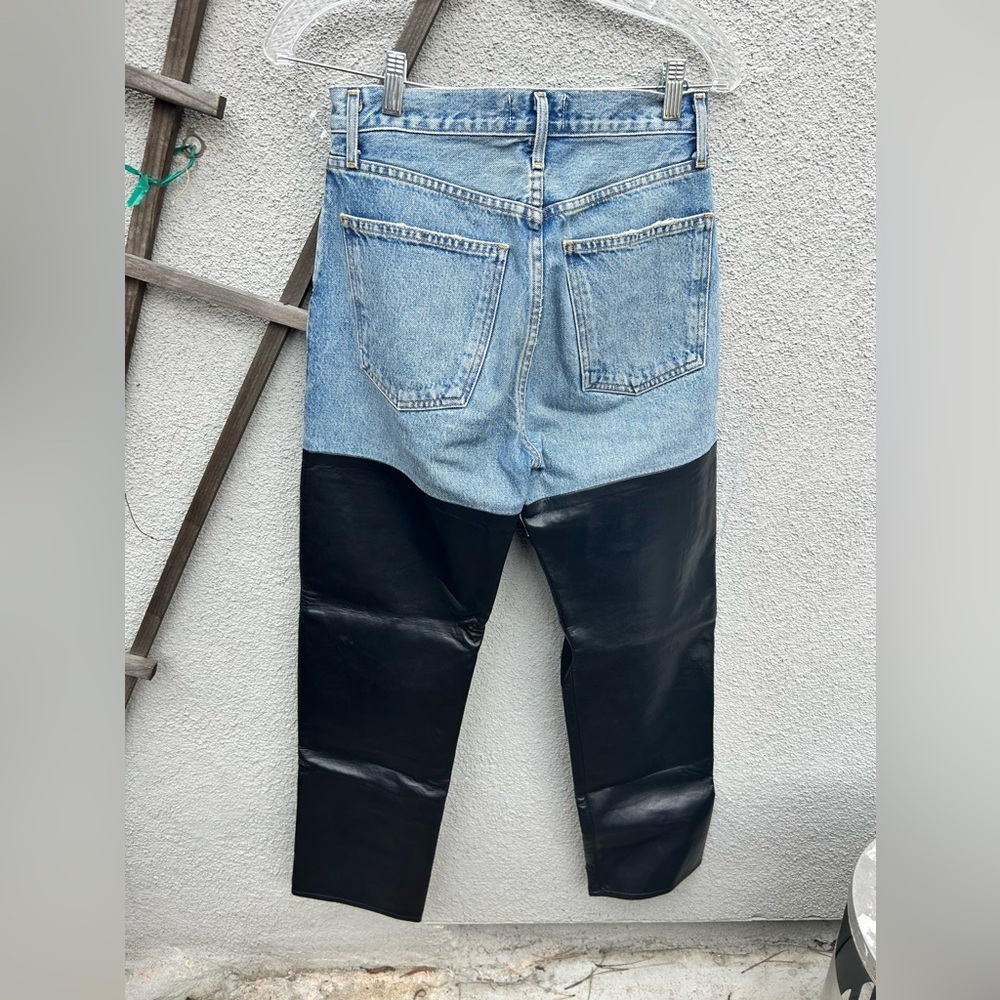Agolde Pieced 90's Pinch Waist Jeans in Navigate/Detox - Picture 7 of 10